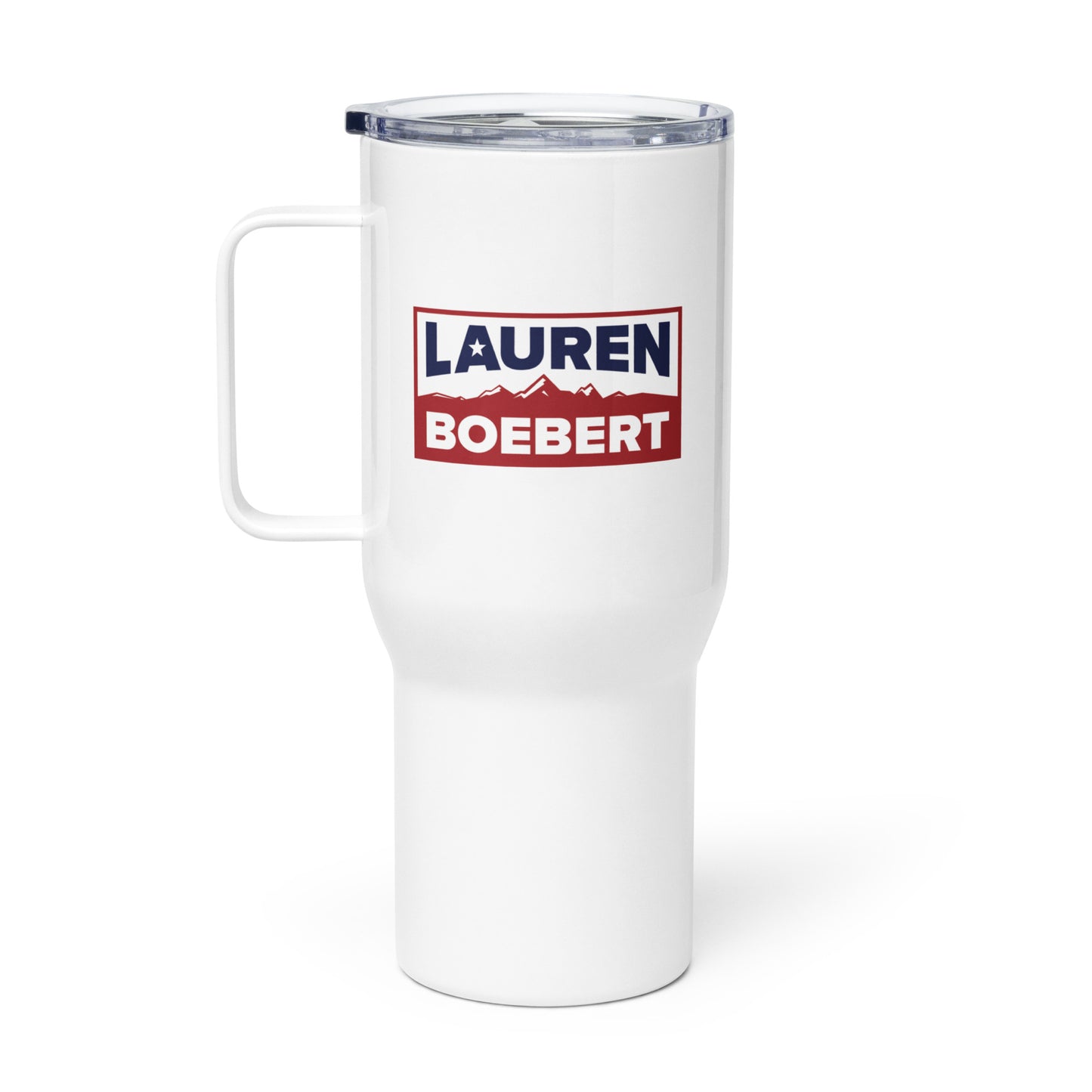 Lauren Boebert Tumbler With Handle