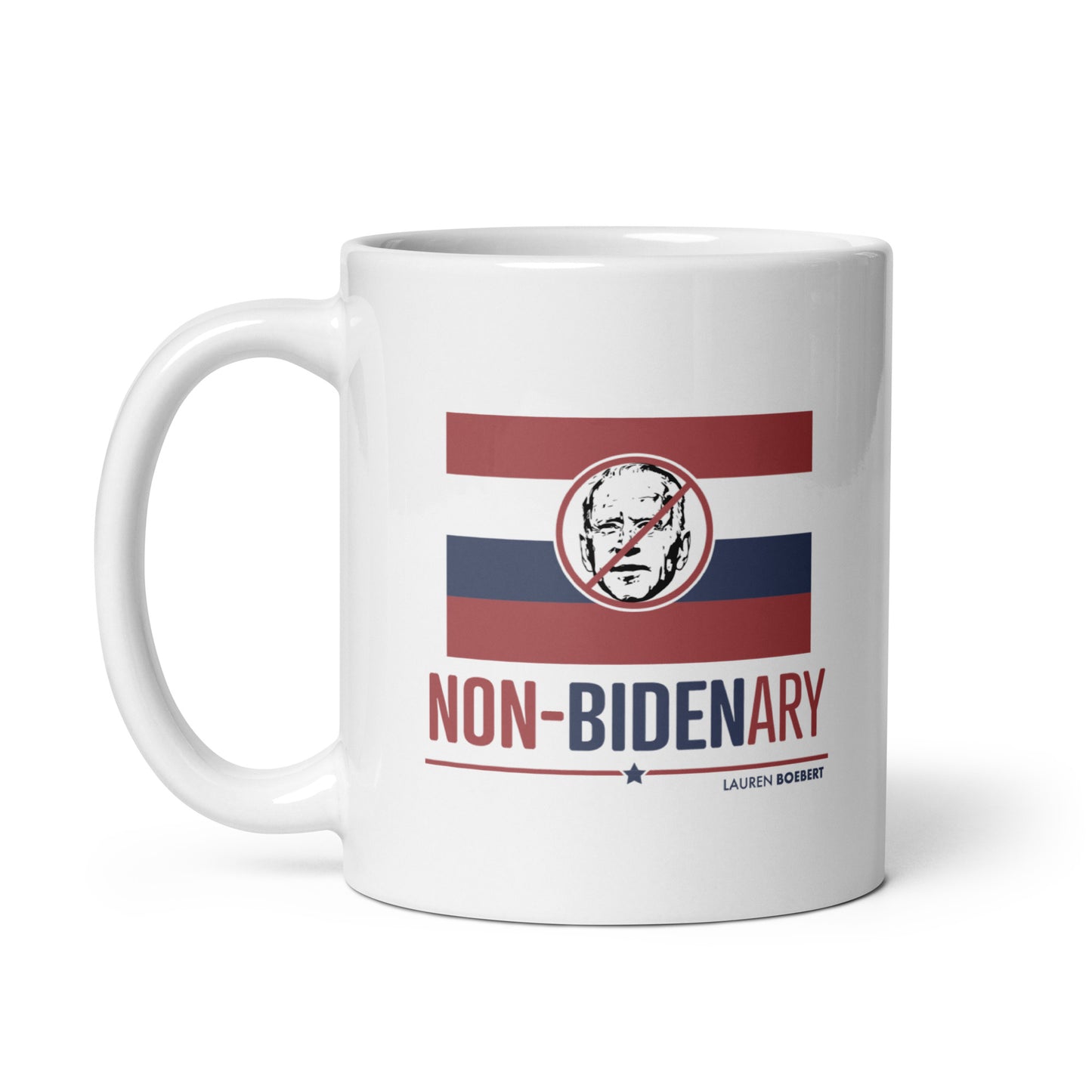 Non-Bidenary White Coffee Mug
