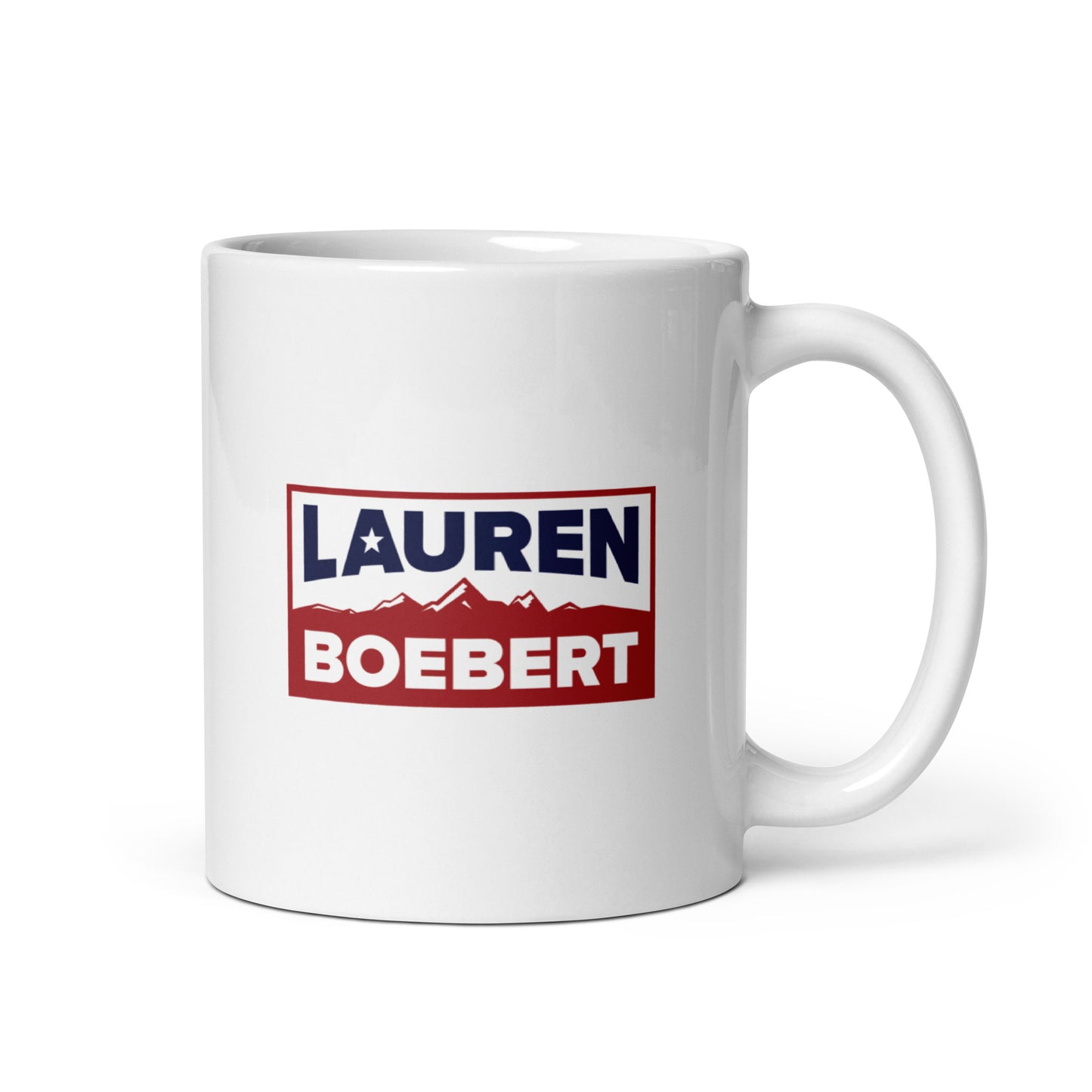 Lauren Boebert for Freedom White Coffee Mug